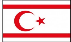 North Cyprus Hand Waving Flags
